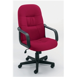 High Back Manager Chair Ideal for executive business use Gas lift up to 23 stone Fabric is Bradbury