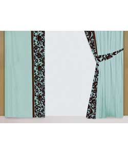 Unbranded Clarissa Curtains Duck Egg