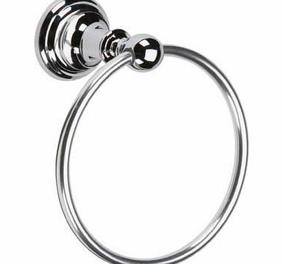 Unbranded Classic Towel Ring - Chrome Effect