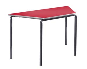Unbranded Classroom crush bent trapezoidal tables