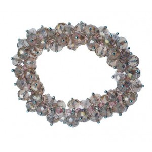 Unbranded Clear bead bundle bracelet