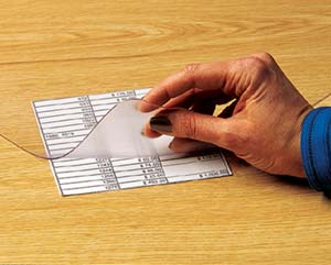 Clear view non glare desk pad