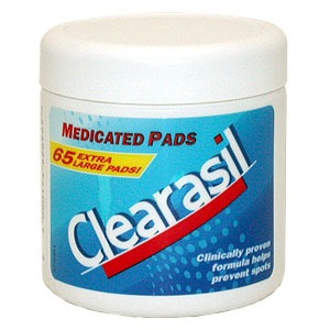 Clearasil Medicated Pads - size: 65