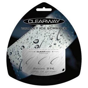 Clearway Wallet Ice Scraper