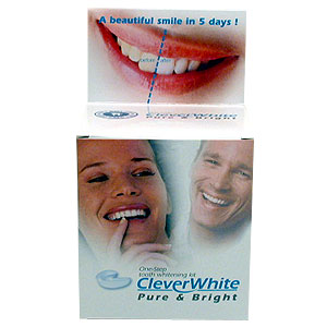 Clever White One-Step Tooth Whitening Kit - Size: Single