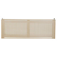 Clifton Radiator Cabinet - Maple Effect Extra Large Size 2230x900mm