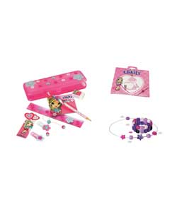 Clikits Designer Desk Set and Lilac Jewels