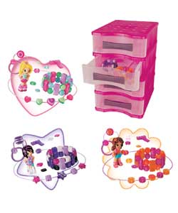 CLIKITS Jewels n; Keyring Triple Pack and Jewellery Centre