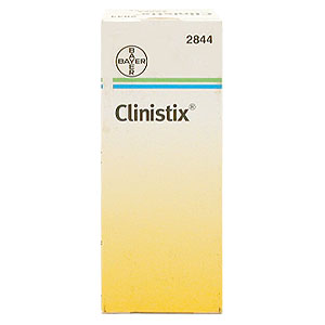 Unbranded Clinistix Reagent Strips