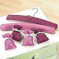 Clothes Hangers and Scented Sachets Set
