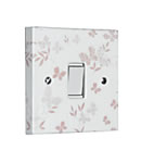 Personalise your room with Laura Ashley designed switchplates. Matching wallpaper available.