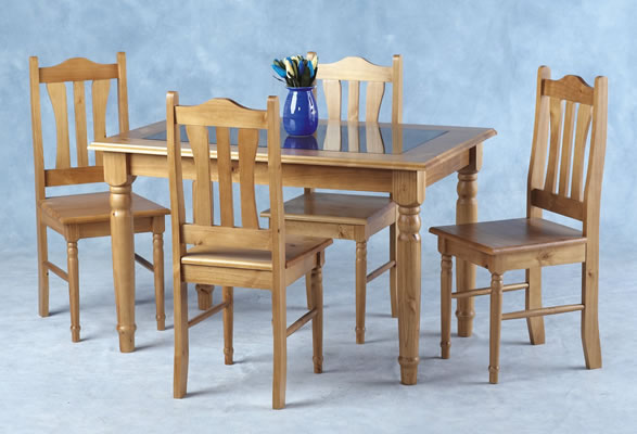 Clover Glass Top Dining Set