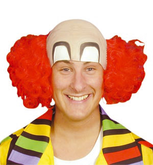 Unbranded Clown Pate with Curly Hair