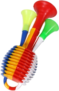 Unbranded Clowns Triple Horn Blaster