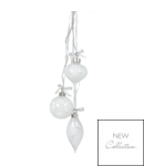 Unbranded CLUSTER LED LIT BAUBLES