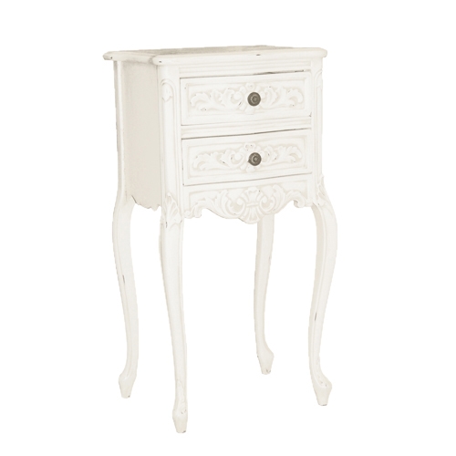 Unbranded Coach House Chateau Painted 2 Drawer Bedside Table