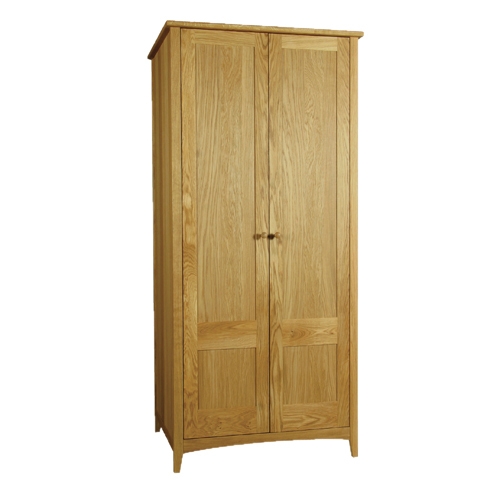 Unbranded Coach House Harvard Oak Full Hanging Wardrobe