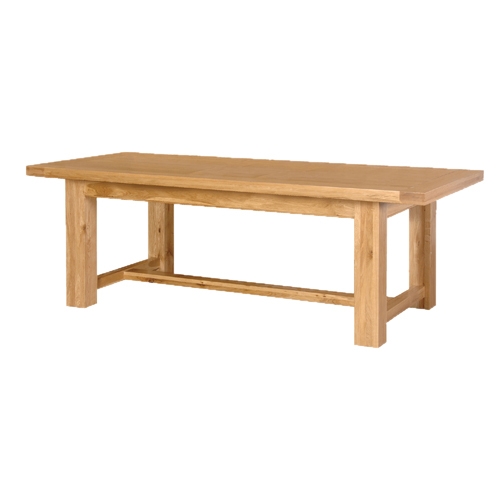Unbranded Coach House Quebec Oak Large Dining Table - 2160mm
