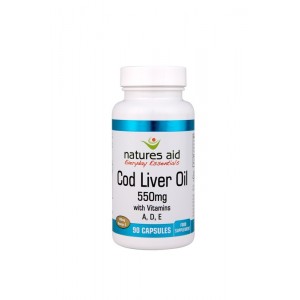 Unbranded Cod Liver Oil - 550mg. 90 Capsules.