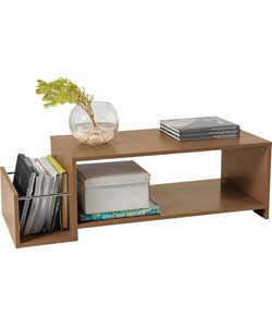 Unbranded Coffee Table with Magazine Rack - Oak Effect