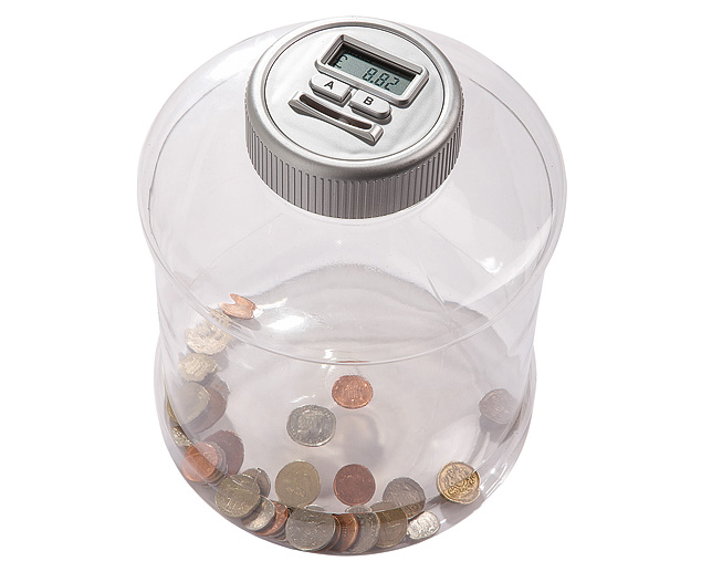 Unbranded Coin Saving Jar - Large