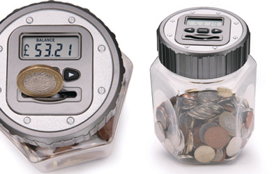 Unbranded Coin Saving Jar