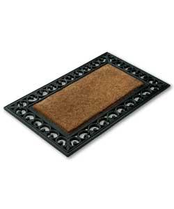 Unbranded Coir and Rubber Doormat