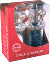 Cole and Mason 575 Pepper Mill/Salt Mill Gift Set Clr