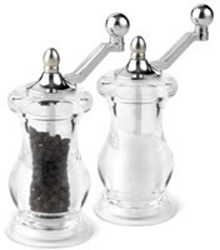 Unbranded Cole and Mason Crank Pepper Mill Clear