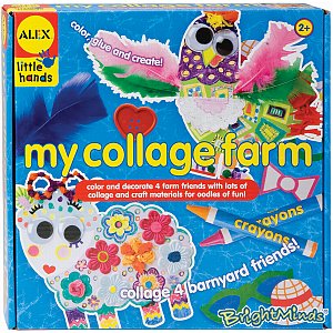 Unbranded Collage Farm