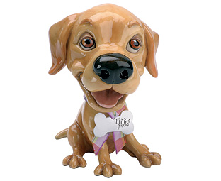 Unbranded Collectable Ceramic Dogs - Golden Labrador