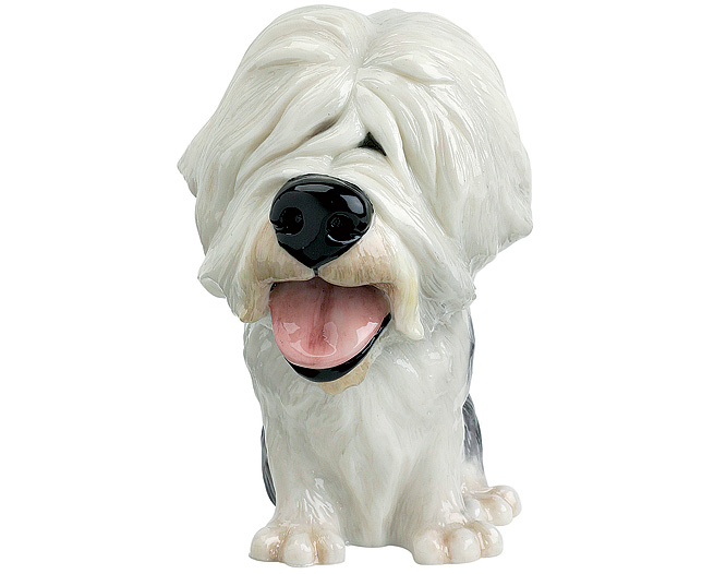 Unbranded Collectable Ceramic Dogs - Old English Sheepdog