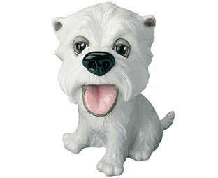 Unbranded Collectable Ceramic Dogs - Westie