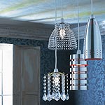 (H)17.5, (W)20, (D)20cms. Requires 1 x 100 watt BC GLS bulb (not supplied)