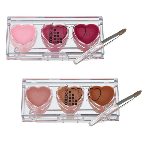 Unbranded color trend valentines lip palette