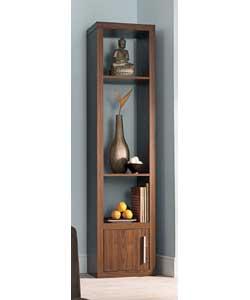 Colorado Chunky Walnut Small Display Unit