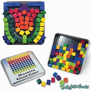 Unbranded Colour Cubes in a Tin