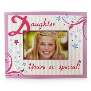 Unbranded Colourful Daughter So Special 6 x 4 Photo Frame