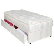 Unbranded Comfyrest Damask Quilted Pillowtop Single 2