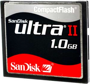 Unbranded CompactFlash (CF) Memory Card - 1GB - Sandisk Ultra II - AMAZING PRICE!