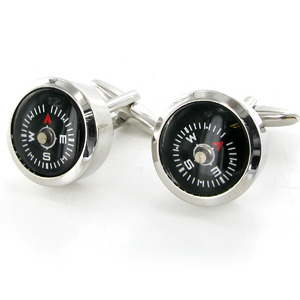 Unbranded Compass Cufflinks
