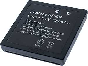 Unbranded Compatible Mobile Phone Battery for Nokia Ref. BP-6M - BL1930B-533 (MB03)