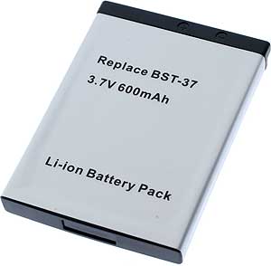 Unbranded Compatible Mobile Phone Battery for Sony Ericsson Ref. BST-37 - BL2600B-345 (MB07)