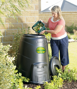 Unbranded Compost Converter 220 litres - Black