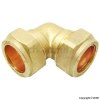 Unbranded Compression Fitting Elbow Connector 22mm