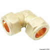 Unbranded Compression Fittings Elbow Connector 15mm