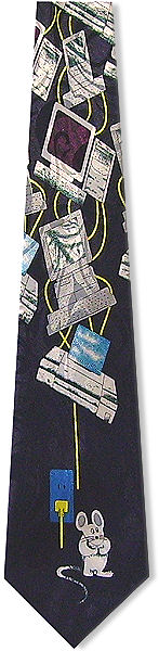 Unbranded Computer Byte Tie