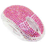 Unbranded Computer Mouse - Diamante Pink