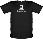 Unbranded Computers Byte male t-shirt.