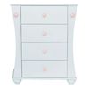 Unbranded Concave 4 Drawer Chest